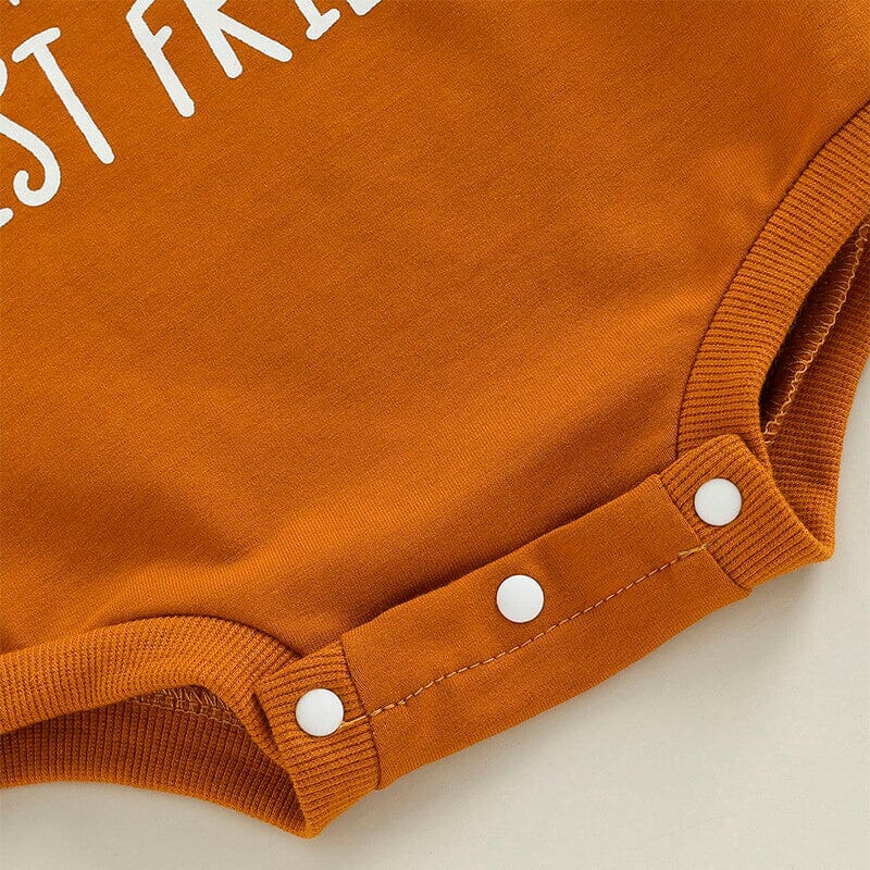 Best Friends Baby Bodysuit mit Langarm und Druckknöpfen