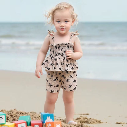 Tie-Strap Karomuster Schleifen Set für Kleinkinder
