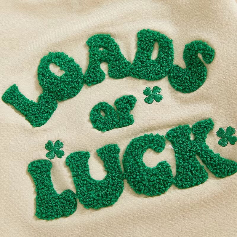 Loads of Luck Kinder Sweatshirt für St. Patrick's Day