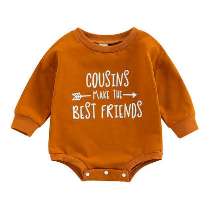 Best Friends Baby Bodysuit mit Langarm und Druckknöpfen
