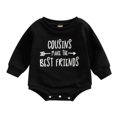 Best Friends Baby Bodysuit mit Langarm und Druckknöpfen